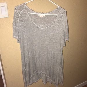 Target stripped tee
